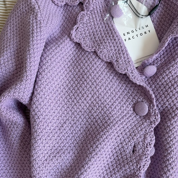 English Factory Lavender Sweater - Picture 4 of 4